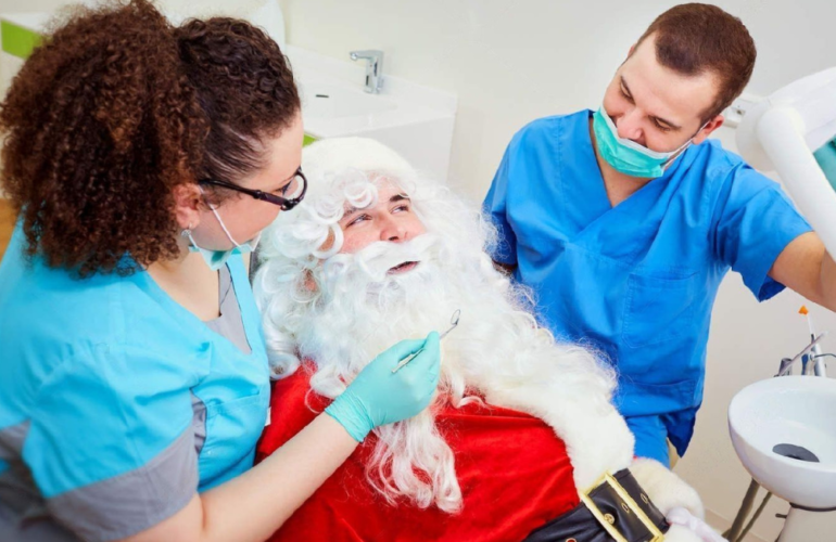 feste natale igiene orale denti studio Dentistico Eramo labaro